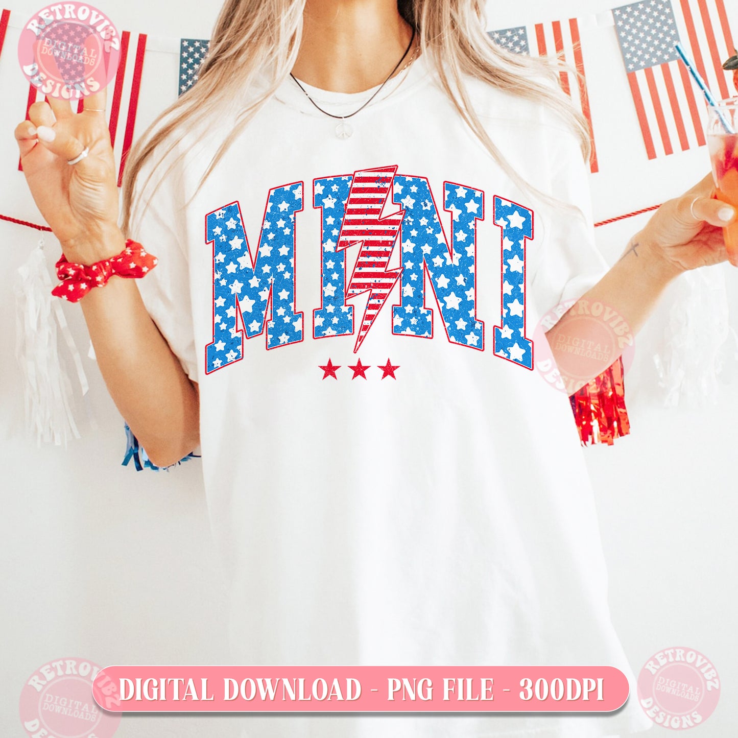 4th of July PNG Bundle, American Mama Mini PNG, Mama Png, 4th of july Sublimation Design, USA png, America Png, Independence png, 1776 SVG