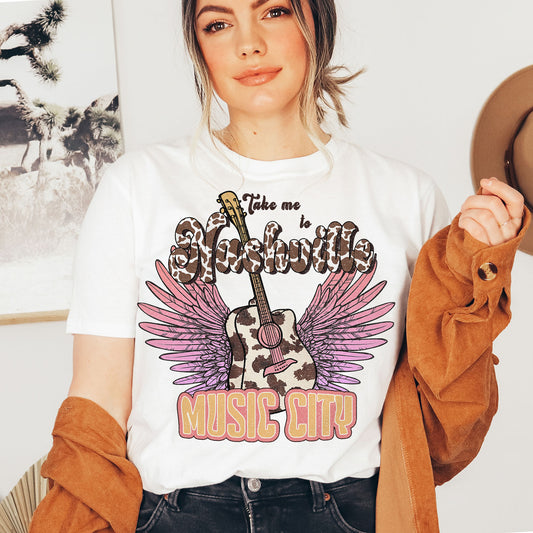 Western Nasville Music City Png, Western Png, Western Sublimation Png, Country Western Png, Music City Png, Western Cowgirl Shirt Png,