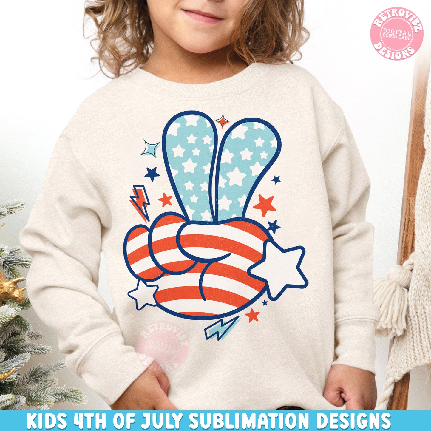 Retro 4th Of july Png, fourth of july Sublimation, Patriotic day png, America png, Freedom, Peace hand sign png, Sublimation Designs