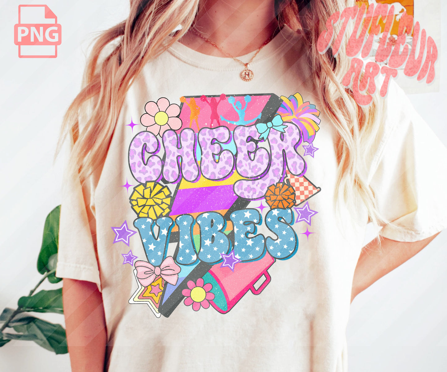 CHEERS SVG PNG Files/ Sublimation Design By RetrovibZ