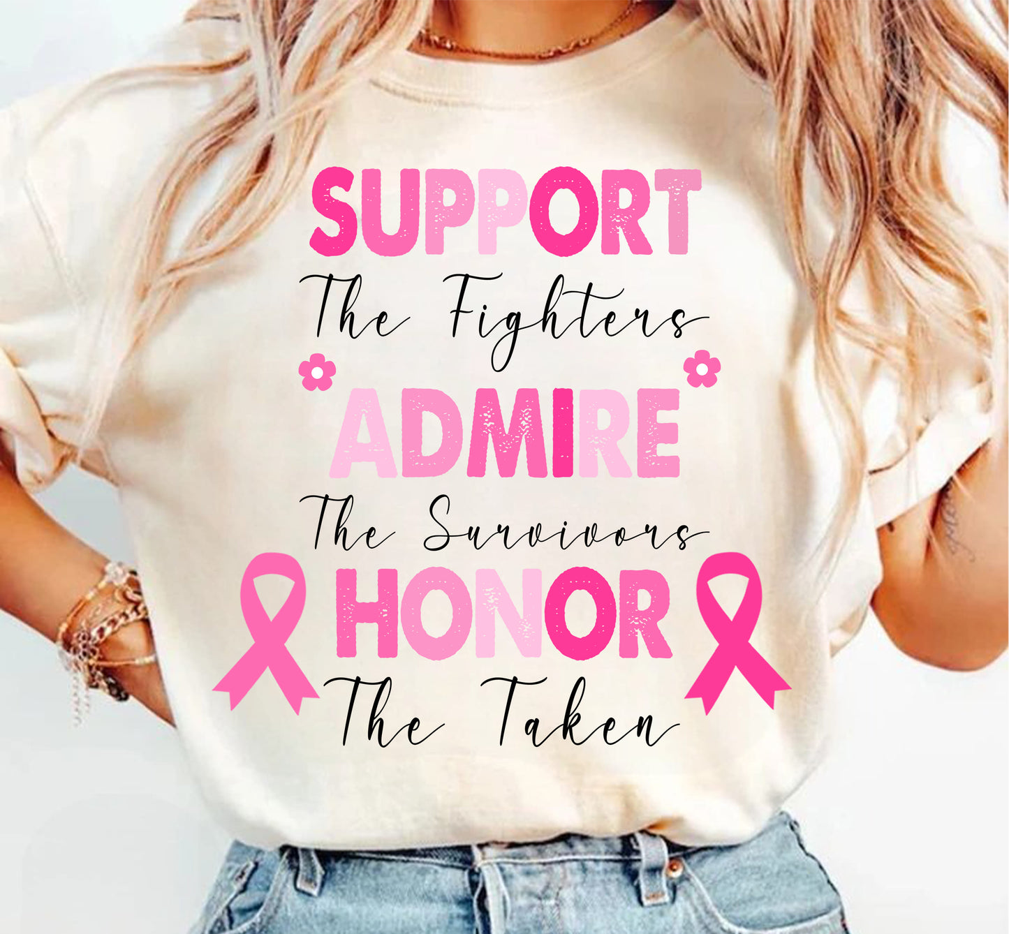 Breast Cancer Bundle Png, In October We Wear Pink Png