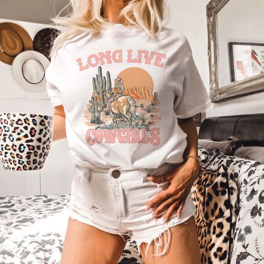 LONG LIVE COWGIRL PNG, Western Sublimation PNG, Cowboy Cowgirl png, Country Tshirt Design, Howdy png, Rodeo Png, Christian Country Svg png.