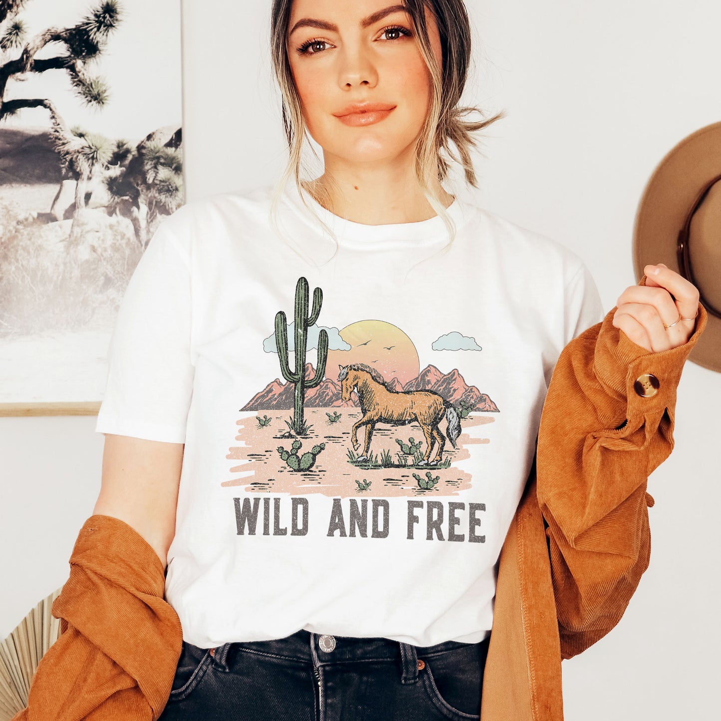 Wild and Free PNG, Western Sublimation PNG, Cowboy Cowgirl png, Country Tshirt Design, Howdy png, Rodeo Png, Christian Country Svg png.